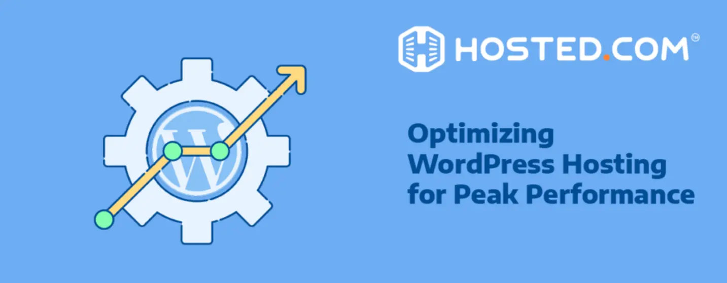 WordPress dashboard with performance